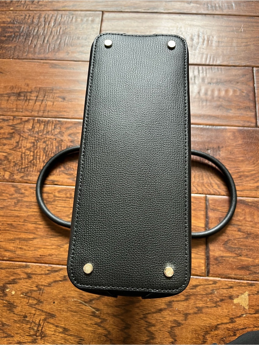 kate spade Black Textured Leather Satchel - Picture 8 of 8